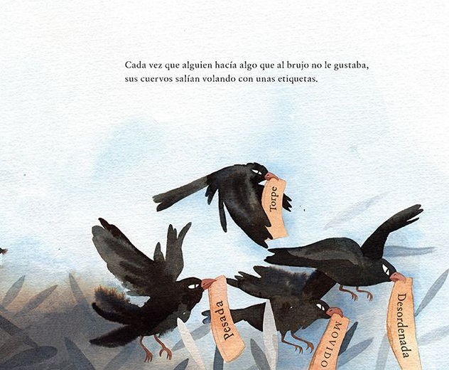 Ilustración de La fábrica de etiquetas