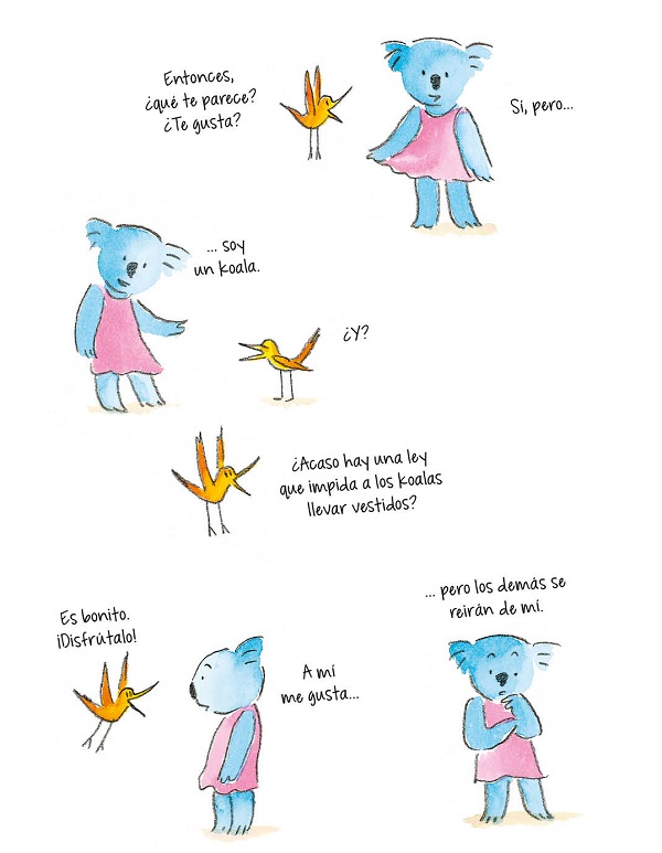 Ilustración de La filosofía Koala