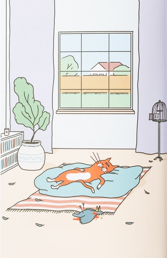 Ilustración de Diario de un gato asesino