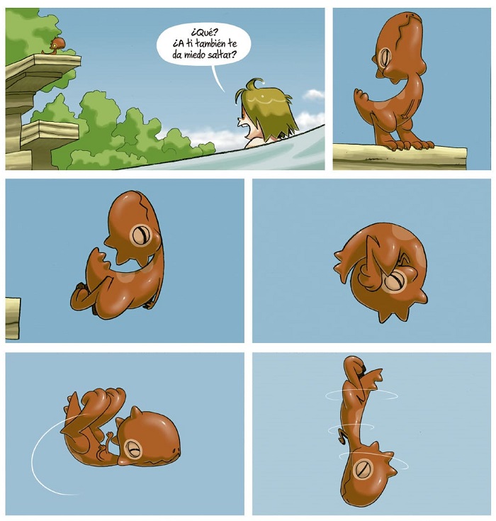 Ilustración de Tim y Tatum