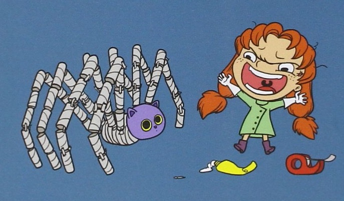 Ilustración de La terrible Adèle