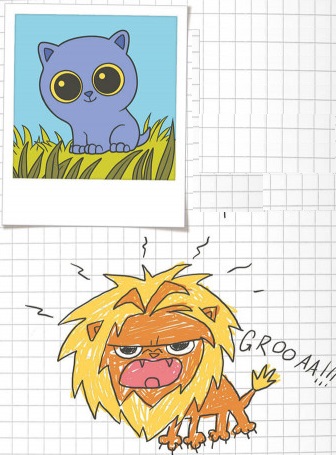 Ilustración de La terrible Adèle