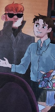 Ilustración de El misterio del ópalo azul 