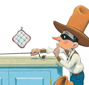 Ilustración de Mercy Watson contra el delito