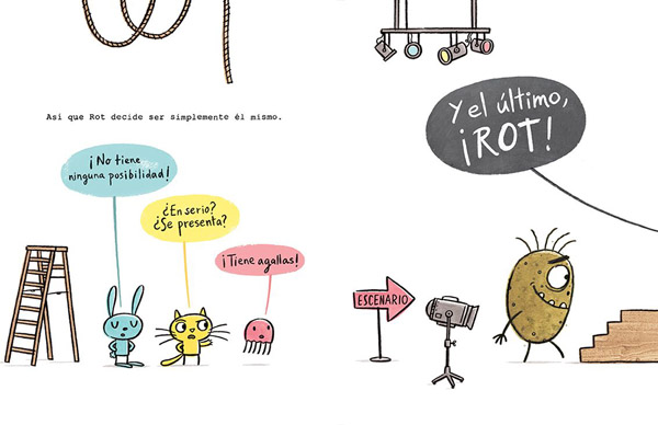 Ilustración de ROT. ¡El más guapo del MUNDO!
