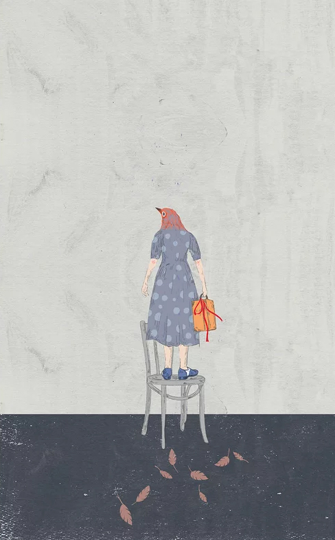 Ilustración de El vuelo infinito