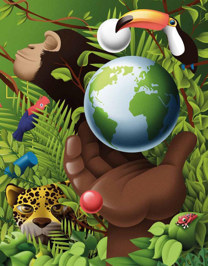 Ilustración de Bienvenido, Nuevo Mundo