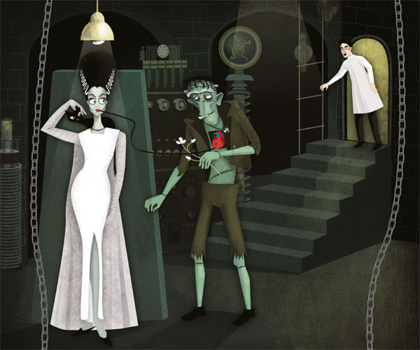 Ilustración de MONSTRUOSO