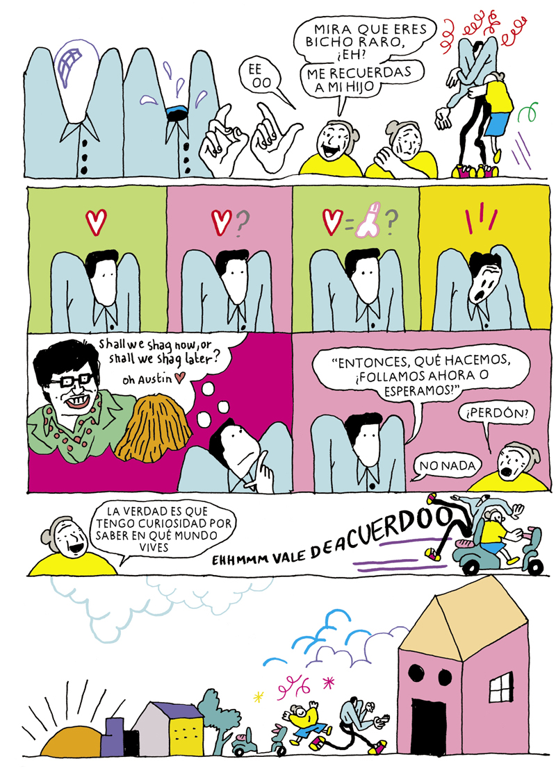 Ilustración de TED, un bicho raro