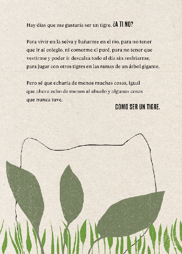 Ilustración de Mi tigre y yo