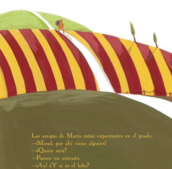 Ilustración de Marta vuelve a casa