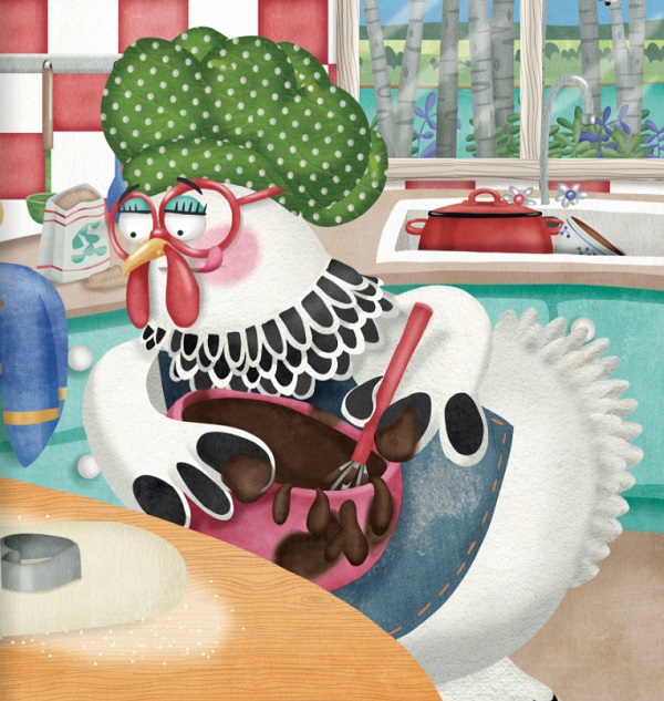 Ilustración de ¿Quién se ha comido el pastel?