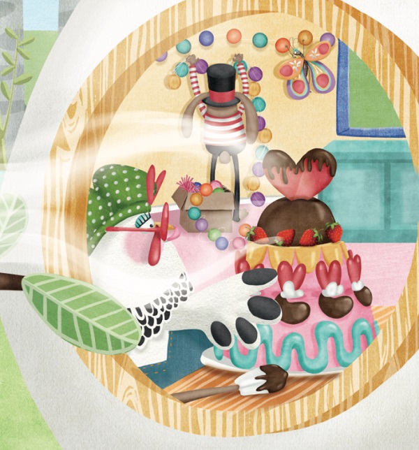 Ilustración de ¿Quién se ha comido el pastel?