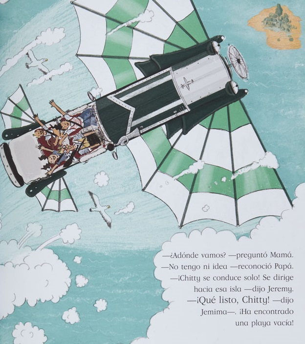 Ilustración de Chitty Chitty Bang Bang