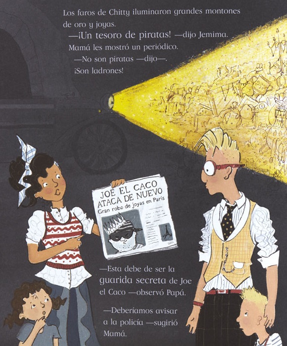 Ilustración de Chitty Chitty Bang Bang