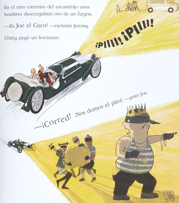 Ilustración de Chitty Chitty Bang Bang