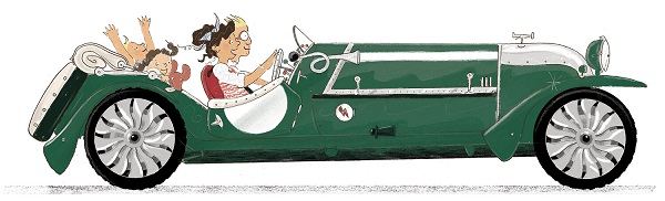 Ilustración de Chitty Chitty Bang Bang