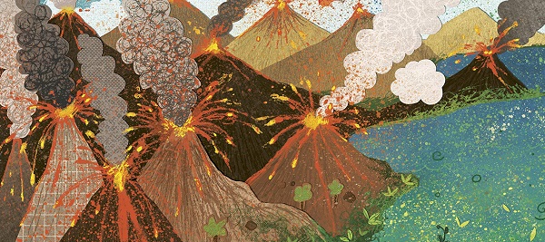 Ilustración de Desde el origen del cambio climático hasta ahora
