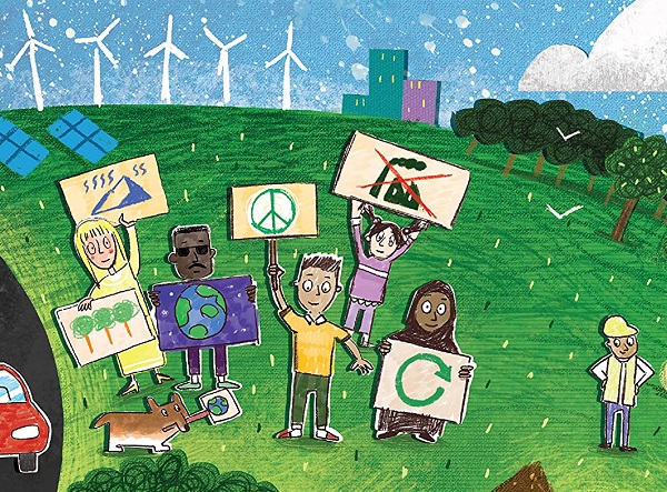 Ilustración de Desde el origen del cambio climático hasta ahora