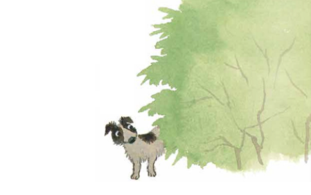 Ilustración de El perro vagabundo