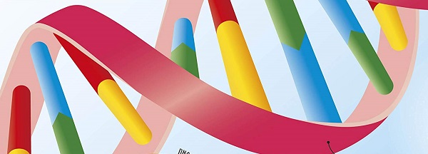 Ilustración de El libro del ADN