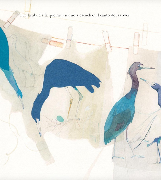 Ilustración de Con alas de mariposa