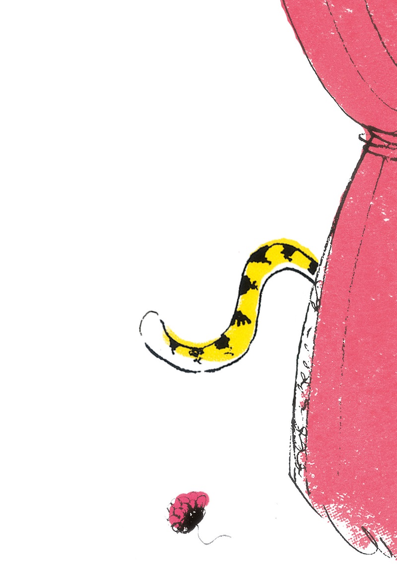 Ilustración de Un tigre con tutú