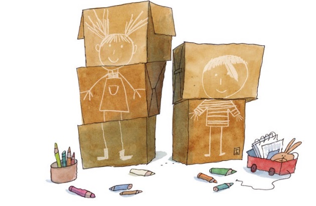 Ilustración de Los GARCÍA y el MURO
