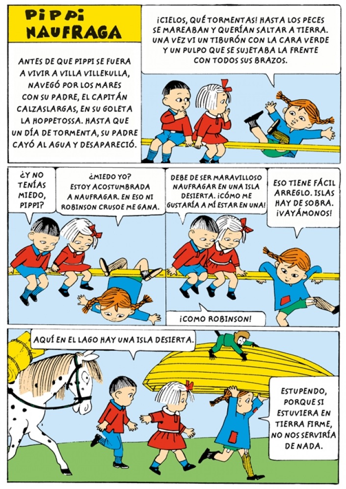 Ilustración de Pippi 