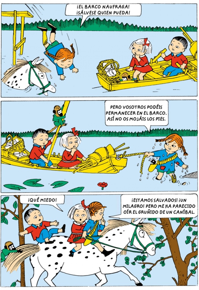 Ilustración de Pippi 