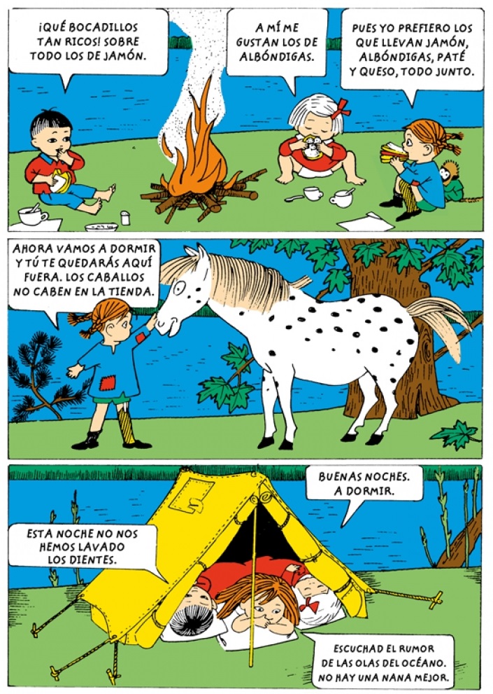 Ilustración de Pippi 