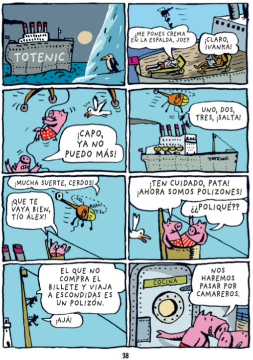 Ilustración de Capo y Pata