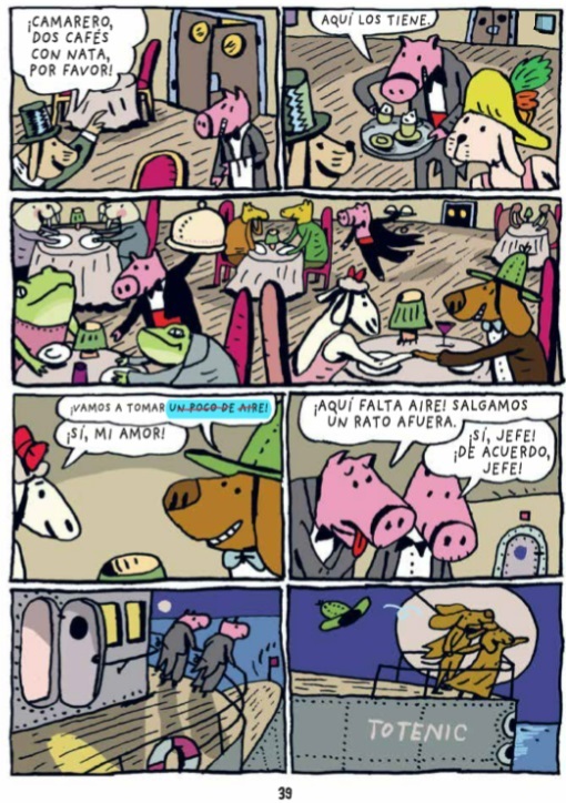 Ilustración de Capo y Pata