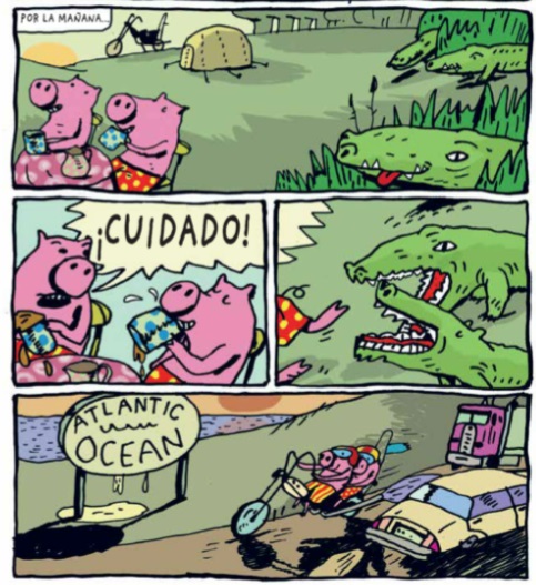Ilustración de Capo y Pata