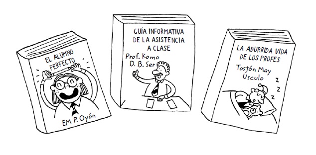Ilustración de La divertida vida de los profes