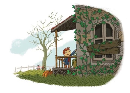 Ilustración de La maravillosa y horripilante casa de la abuela