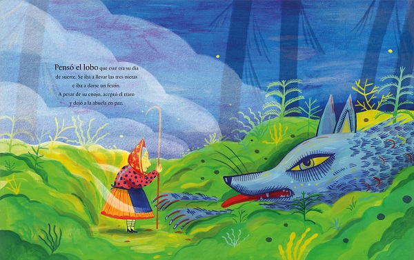 Ilustración de Las nietas de Baba