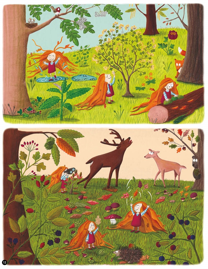 Ilustración de El bosque es nuestra casa