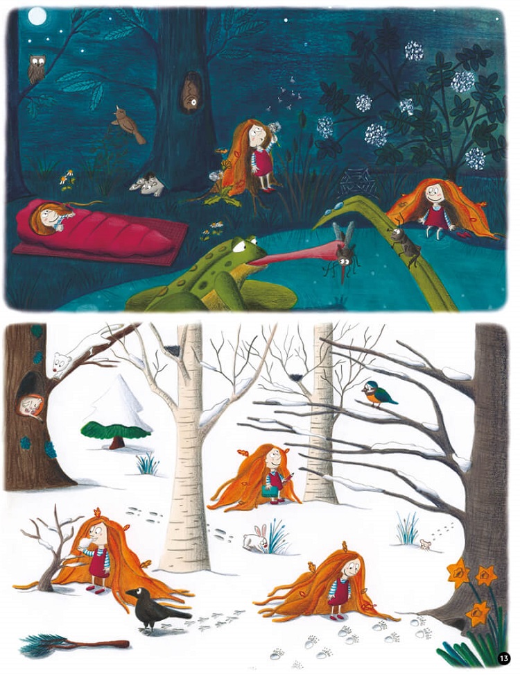 Ilustración de El bosque es nuestra casa
