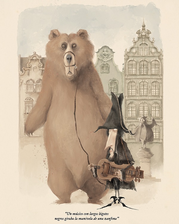 Ilustración de Andanzas de un flautista llamado Tristrás