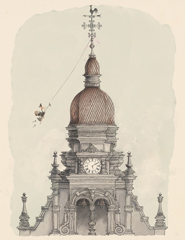 Ilustración de Andanzas de un flautista llamado Tristrás