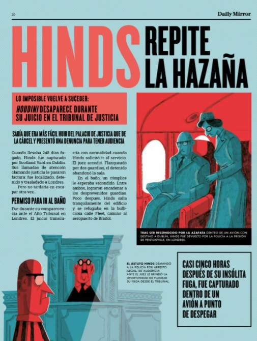 Ilustración de Grandes fugas de la historia