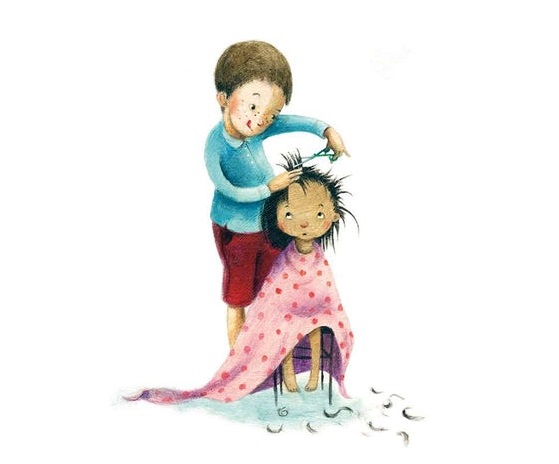 Ilustración de Hermanos