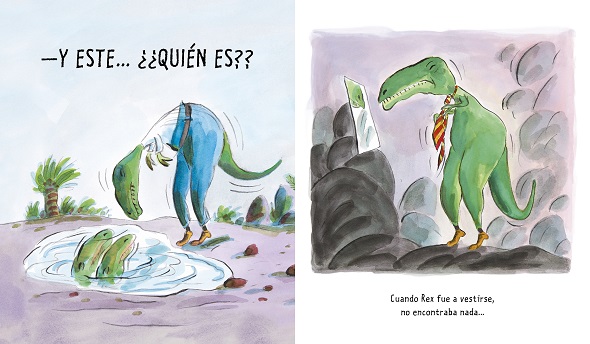 Ilustración de T-Rex