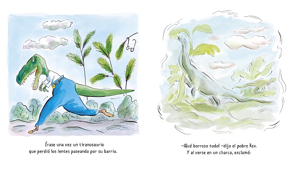 Ilustración de T-Rex