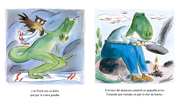 Ilustración de T-Rex
