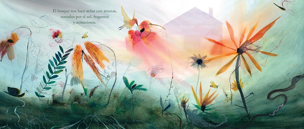 Ilustración de Un bosque en mí