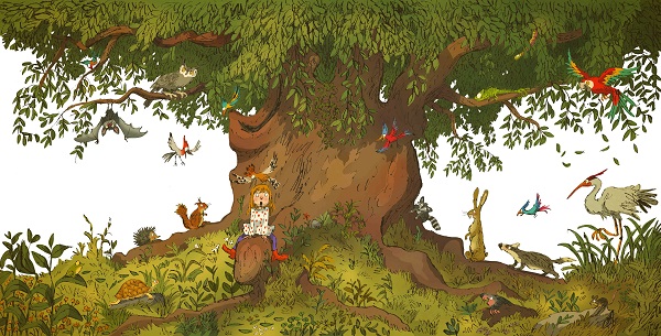 Ilustración de Mi árbol secreto