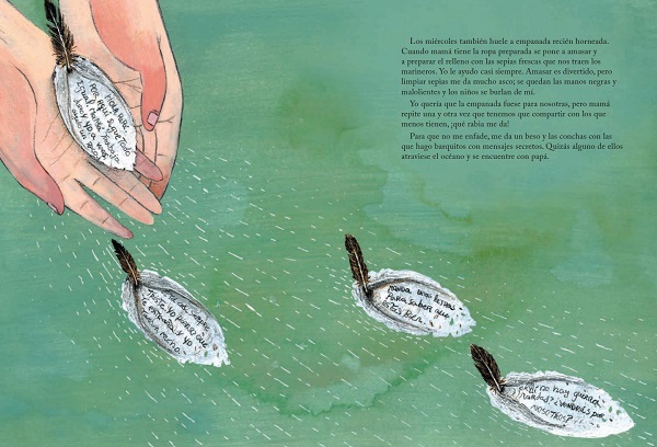 Ilustración de La lavandera de San Simón