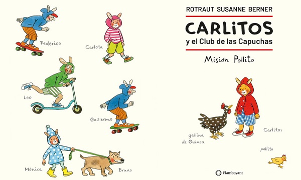 Ilustración de CARLITOS y el Club de las Capuchas